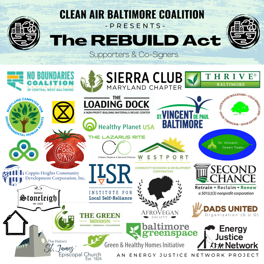 Rebuild Act Supporters